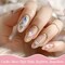 Wrapables 5D Embossed Colorful Flowers Nail Art Decal Stickers, Self Adhesive 3D Floral Design (Set of 4), Holographic Butterflies